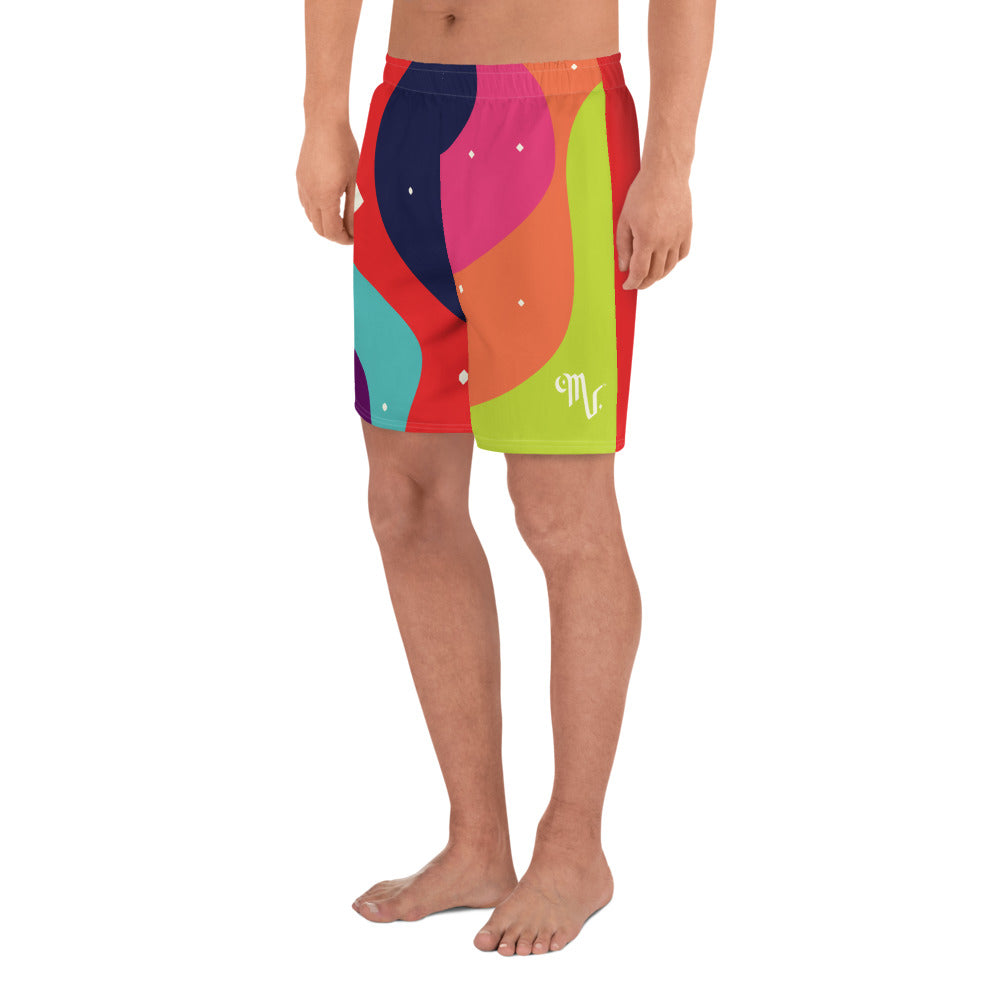 All-Over Print Unisex Athletic Long Shorts